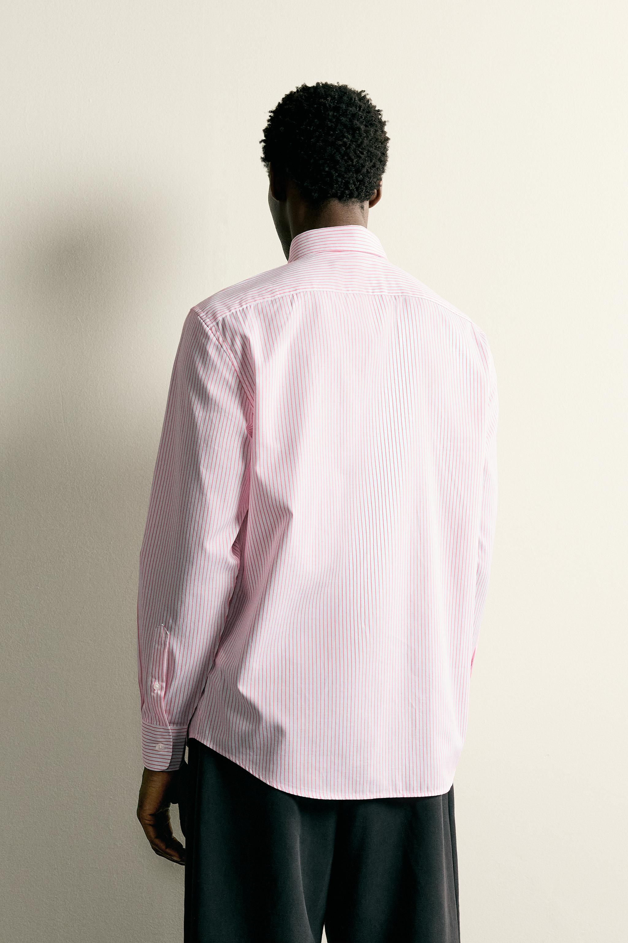 REGULAR FIT TEXTURED SHIRT